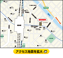 福岡事務所　地図